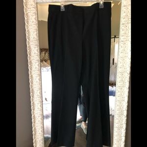 NWOT ANN TAYLOR CURVY FIT BLACK DRESS SLACKS
